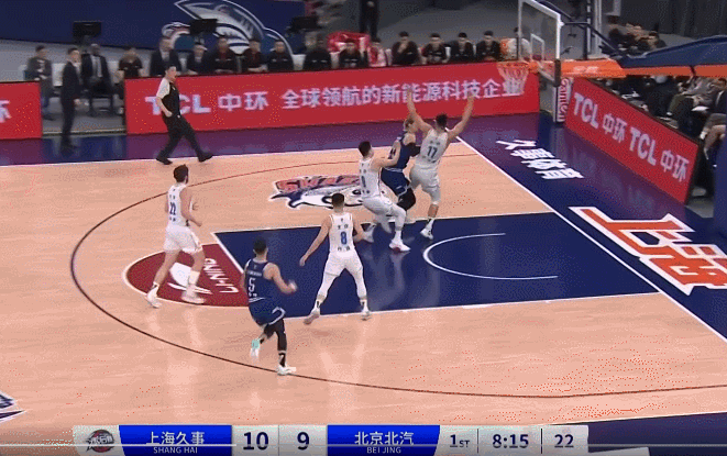 四川队完胜北京队，王哲林状态火热